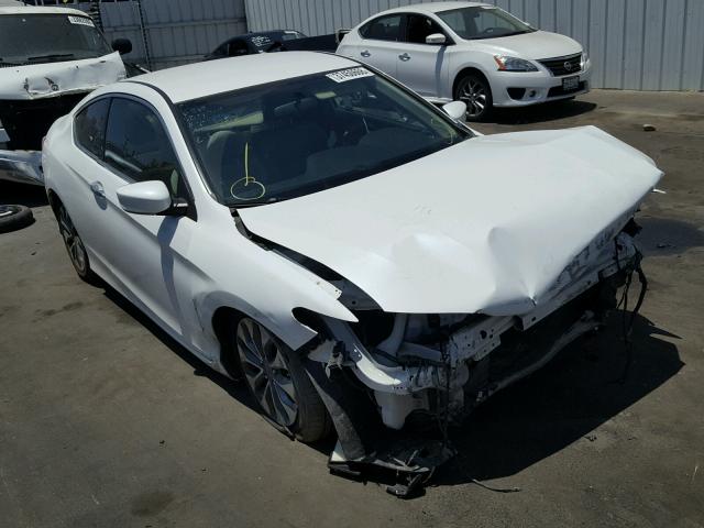 1HGCT1B37FA010045 - 2015 HONDA ACCORD LX- WHITE photo 1