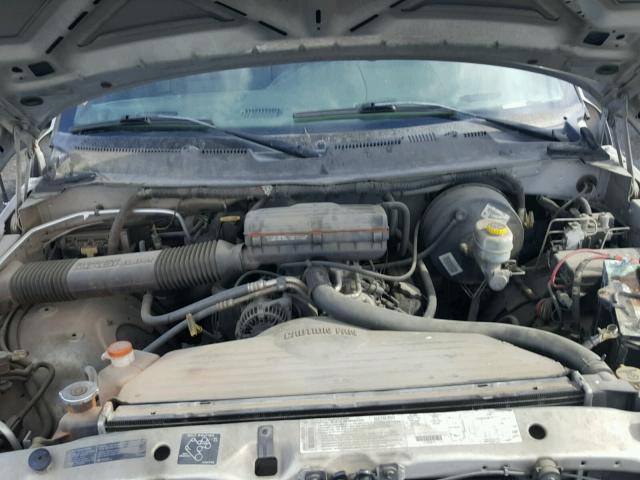 3B7HC12Y5WG215848 - 1998 DODGE RAM 1500 GRAY photo 7