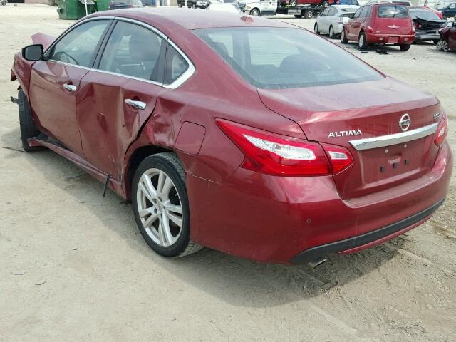 1N4BL3AP5GC134353 - 2016 NISSAN ALTIMA RED photo 3