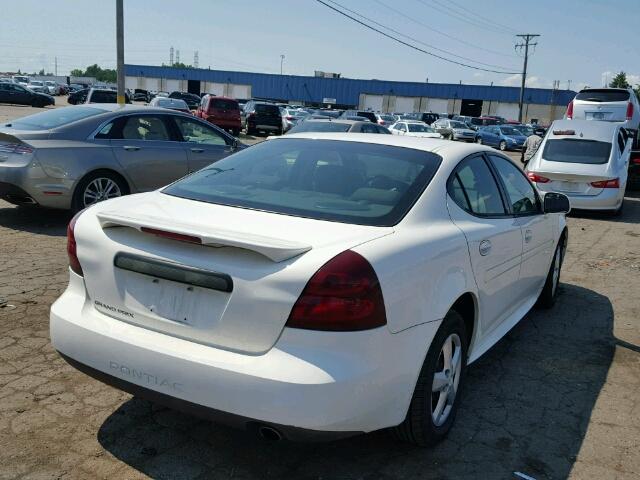 2G2WP552871148154 - 2007 PONTIAC GRAND PRIX WHITE photo 4