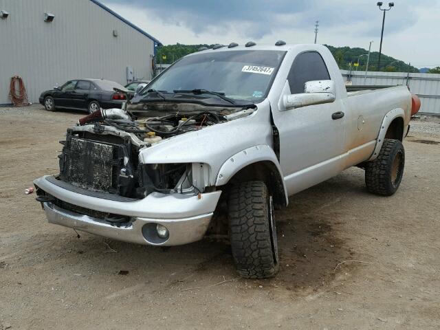 3D7KU26C03G759148 - 2003 DODGE RAM 2500 S SILVER photo 2
