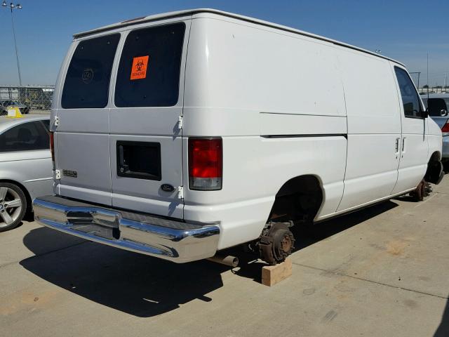 1FTNE24211HA49998 - 2001 FORD ECONOLINE WHITE photo 4