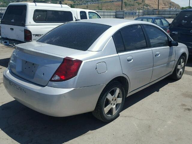 1G8AL58F26Z109494 - 2006 SATURN ION LEVEL SILVER photo 4