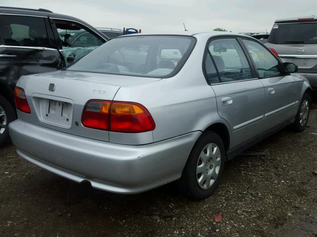 2HGEJ6612XH508791 - 1999 HONDA CIVIC BASE Gümüş foto 4