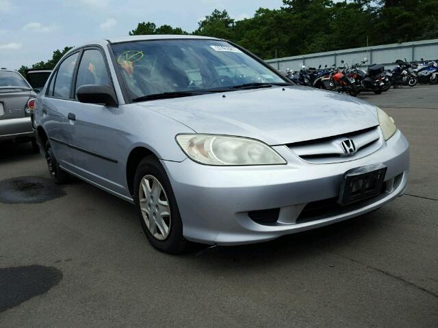 2HGES16365H543560 - 2005 HONDA CIVIC DX V SILVER photo 1