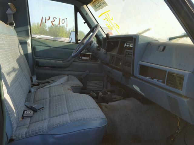 1JTMP65P0HT056986 - 1987 JEEP COMANCHE P BLUE photo 5