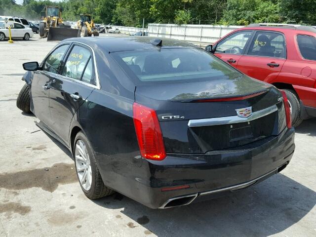 1G6AW5SX8G0193666 - 2016 CADILLAC CTS BLACK photo 3