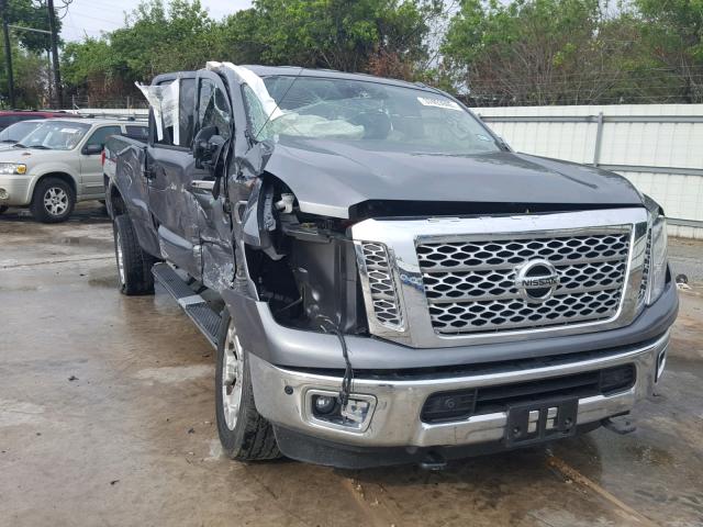 1N6BA1F45HN521863 - 2017 NISSAN TITAN XD S GRAY photo 1