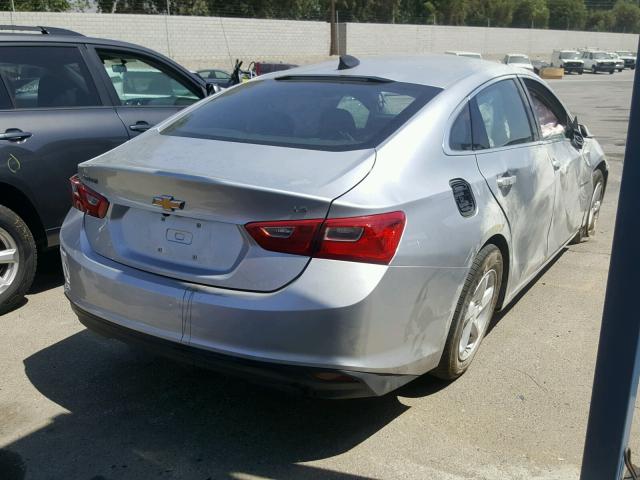 1G1ZB5ST7GF212674 - 2016 CHEVROLET MALIBU LS 银色 照片 4