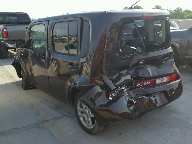 JN8AZ28R49T110462 - 2009 NISSAN CUBE BASE PURPLE photo 3