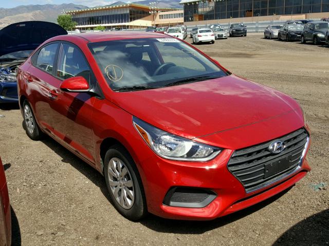 3KPC24A33JE021750 - 2018 HYUNDAI ACCENT SEL RED photo 1