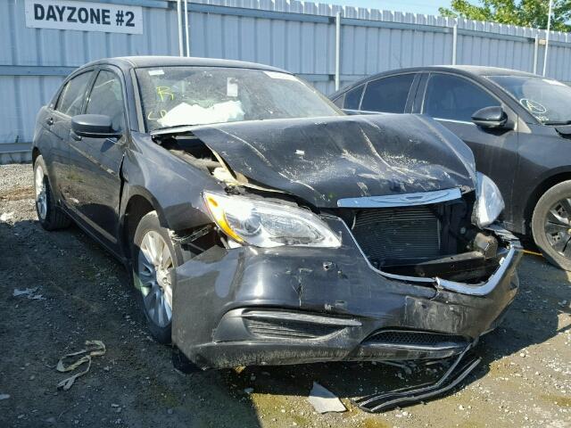 1C3BC4FB4BN591329 - 2011 CHRYSLER 200 LX BLACK photo 1