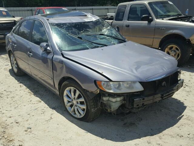 KMHFC46F46A132097 - 2006 HYUNDAI AZERA SE GRAY photo 1