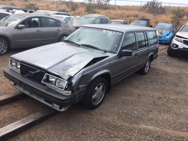 YV1FX8759K3238463 - 1989 VOLVO 740 SILVER photo 2