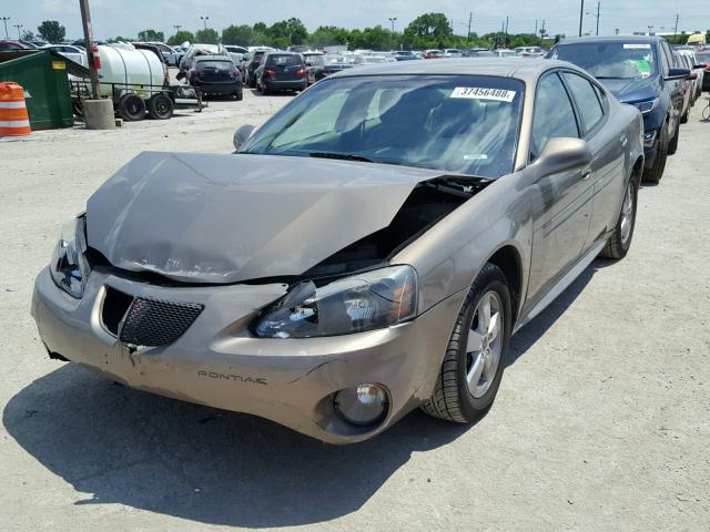 2G2WP552661246887 - 2006 PONTIAC GRAND PRIX TAN photo 2