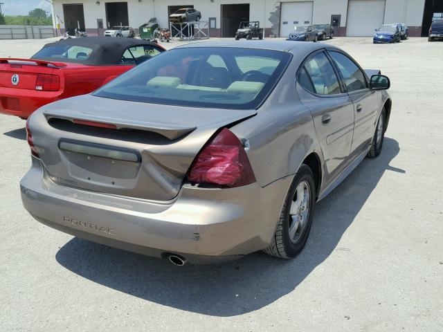 2G2WP552661246887 - 2006 PONTIAC GRAND PRIX TAN photo 4