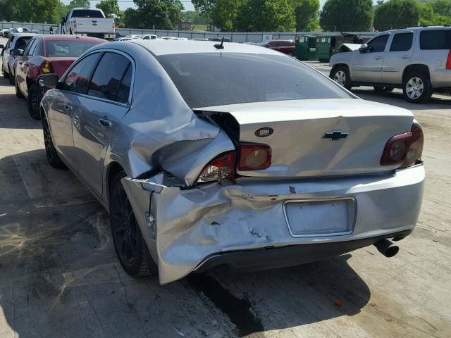 1G1ZE5E78BF397817 - 2011 CHEVROLET MALIBU LTZ 银色 照片 3