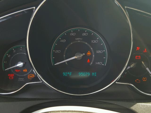 1G1ZE5E78BF397817 - 2011 CHEVROLET MALIBU LTZ 银色 照片 8