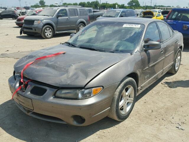 1G2WR5213YF102070 - 2000 PONTIAC GRAND PRIX TAN photo 2