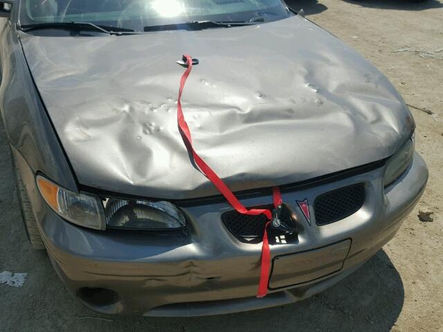 1G2WR5213YF102070 - 2000 PONTIAC GRAND PRIX TAN photo 9