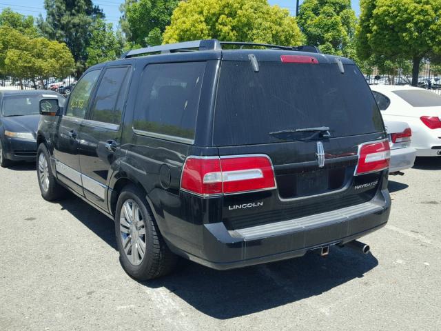 5LMFU28538LJ00798 - 2008 LINCOLN NAVIGATOR BLACK photo 3