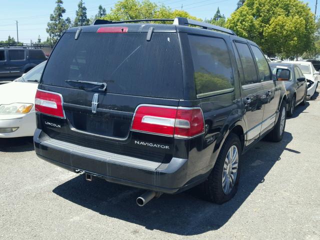 5LMFU28538LJ00798 - 2008 LINCOLN NAVIGATOR BLACK photo 4