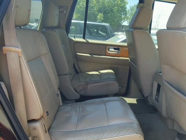 5LMFU28538LJ00798 - 2008 LINCOLN NAVIGATOR BLACK photo 6