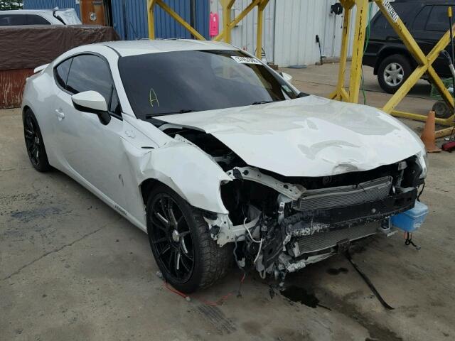 JF1ZNAA15D1730255 - 2013 TOYOTA SCION FR-S WHITE photo 1