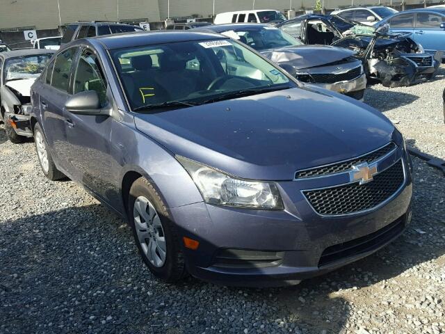 1G1PA5SH1D7250302 - 2013 CHEVROLET CRUZE LS BLUE photo 1