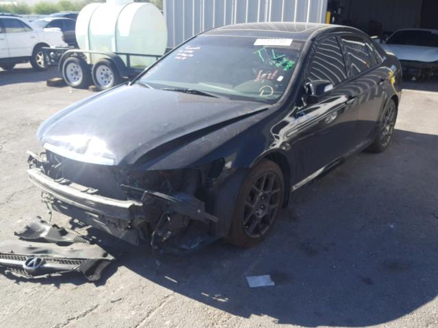 19UUA76507A013542 - 2007 ACURA TL TYPE S BLACK photo 2