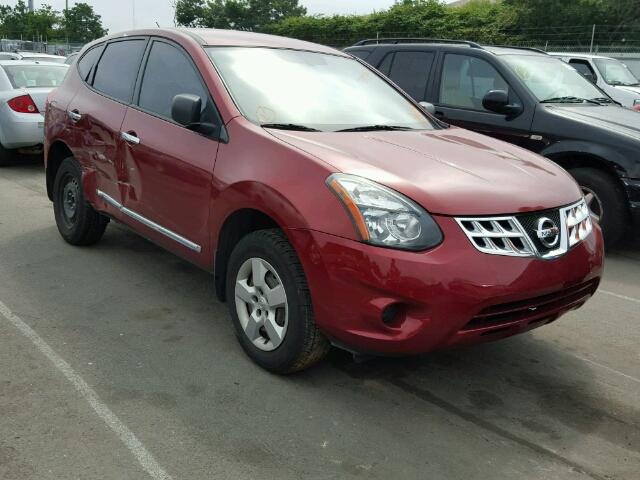 JN8AS5MTXEW103922 - 2014 NISSAN ROGUE SELE MAROON photo 1