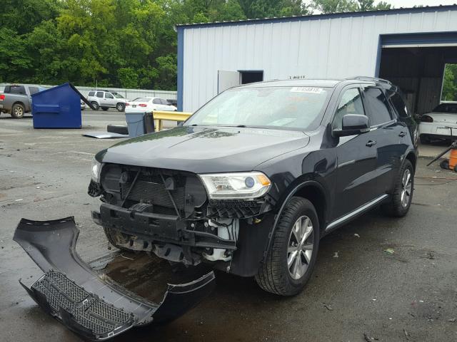 1C4RDHDG7GC346413 - 2016 DODGE DURANGO LI BLACK photo 2