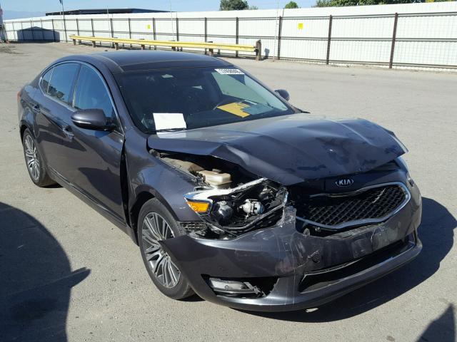 KNALN4D74E5130948 - 2014 KIA CADENZA PR BLACK photo 1