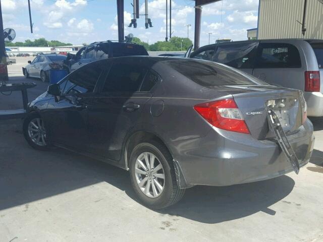 19XFB2F9XCE023674 - 2012 HONDA CIVIC EXL 灰色 照片 3