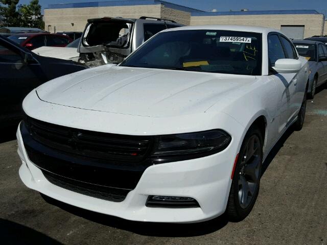 2C3CDXCT0HH551511 - 2017 DODGE CHARGER R/ WHITE photo 2