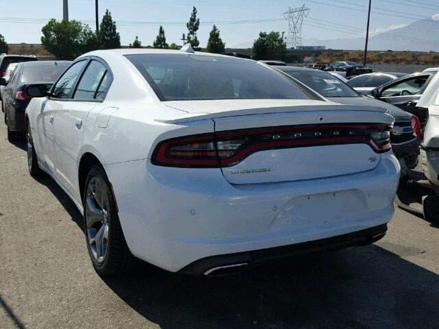 2C3CDXCT0HH551511 - 2017 DODGE CHARGER R/ WHITE photo 3