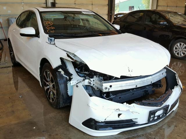 19UUB1F33FA007760 - 2015 ACURA TLX WHITE photo 1