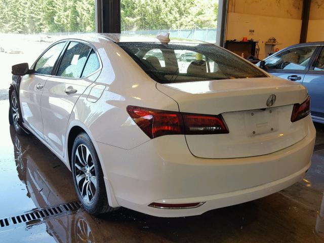 19UUB1F33FA007760 - 2015 ACURA TLX WHITE photo 3