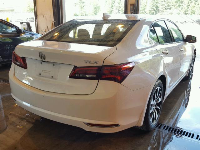 19UUB1F33FA007760 - 2015 ACURA TLX WHITE photo 4