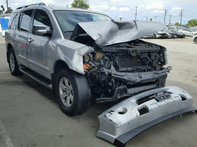 5N1AA0ND0AN615063 - 2010 NISSAN ARMADA SE SILVER photo 1