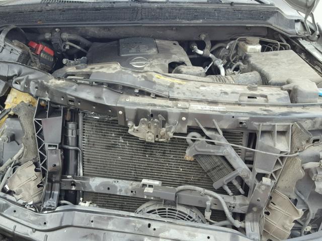 5N1AA0ND0AN615063 - 2010 NISSAN ARMADA SE SILVER photo 7