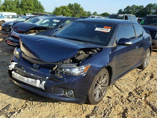 JTKJF5C73D3046492 - 2013 TOYOTA SCION TC 蓝色 照片 2