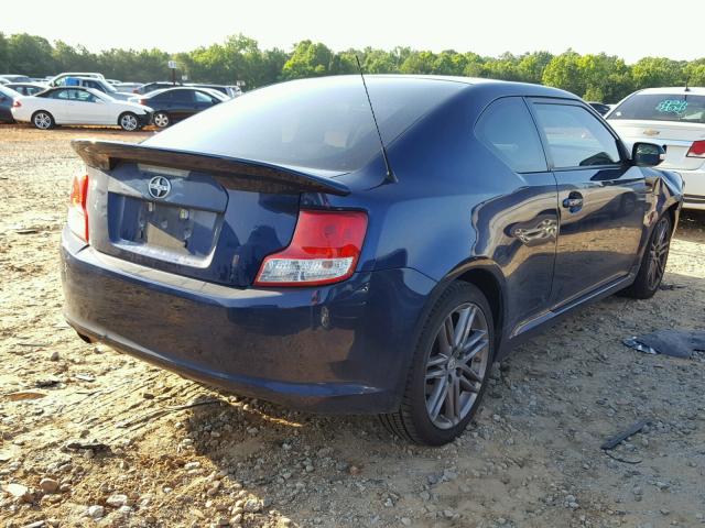 JTKJF5C73D3046492 - 2013 TOYOTA SCION TC 蓝色 照片 4