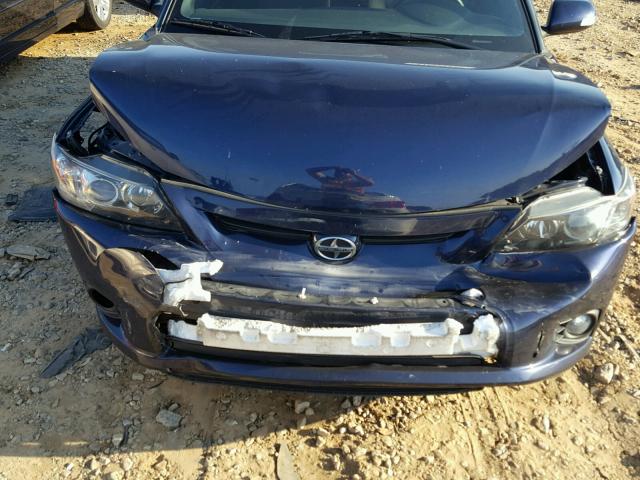 JTKJF5C73D3046492 - 2013 TOYOTA SCION TC 蓝色 照片 7