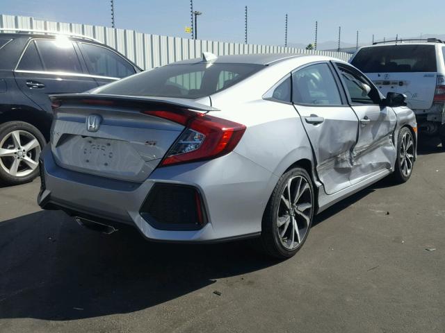 2HGFC1E51HH702946 - 2017 HONDA CIVIC SI GRAY photo 4