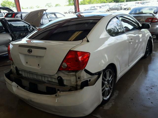 JTKDE177270187272 - 2007 TOYOTA SCION TC 白色 照片 4