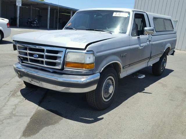 2FTHF25G9NCB01086 - 1992 FORD F250 TWO TONE photo 2