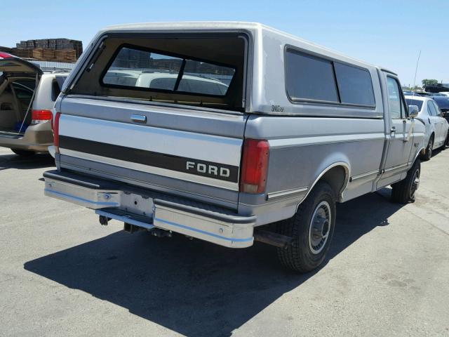 2FTHF25G9NCB01086 - 1992 FORD F250 TWO TONE photo 4