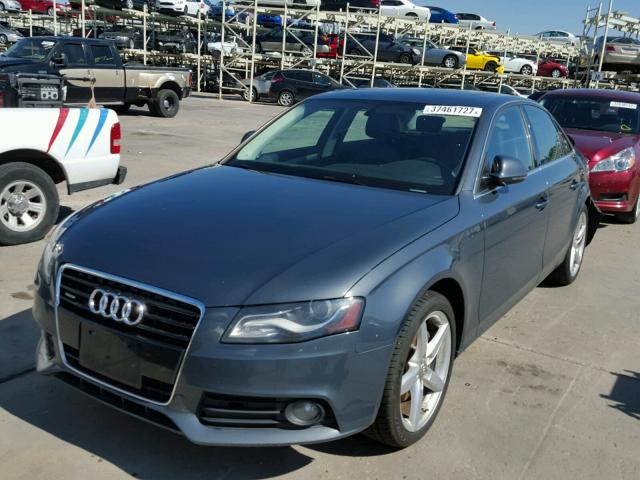 WAUMK78K89N045646 - 2009 AUDI A4 PRESTIG GRAY photo 2