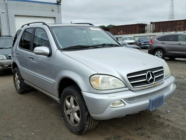 4JGAB75E92A318302 - 2002 MERCEDES-BENZ ML 500 SILVER photo 1